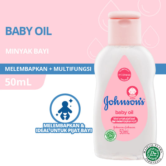Pekanbaru J&J Baby Oil 50Ml Btl