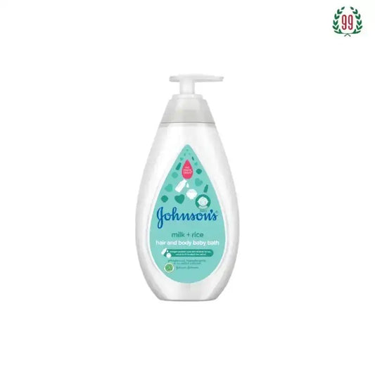 Pekanbaru J&J Baby Milk Bath 500Ml Botol