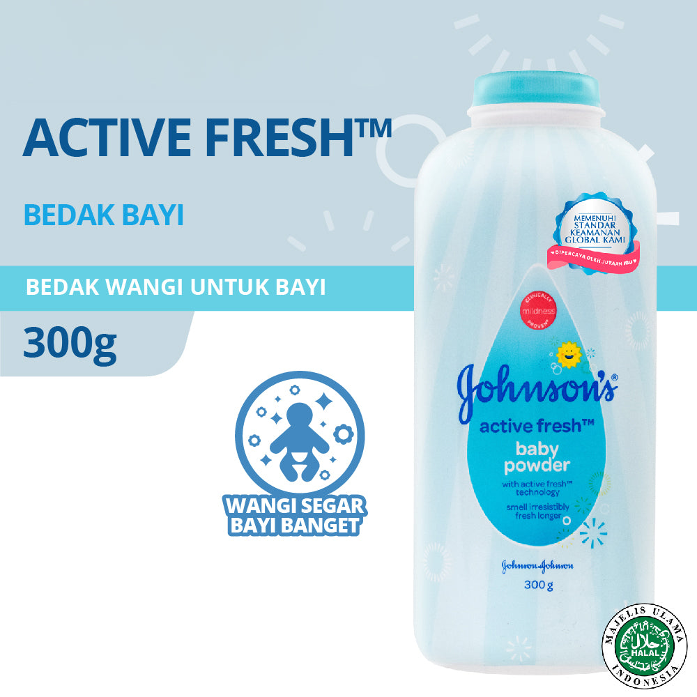 Pekanbaru Johnson'S Active Fresh Baby Powder 300Gr