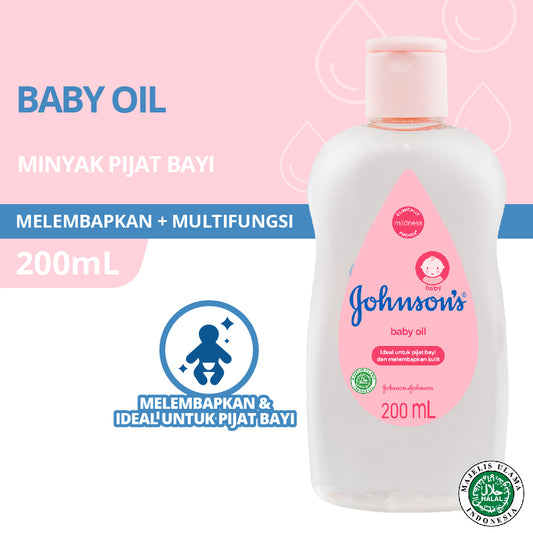 Pekanbaru J&J Baby Oil 200Ml Btl