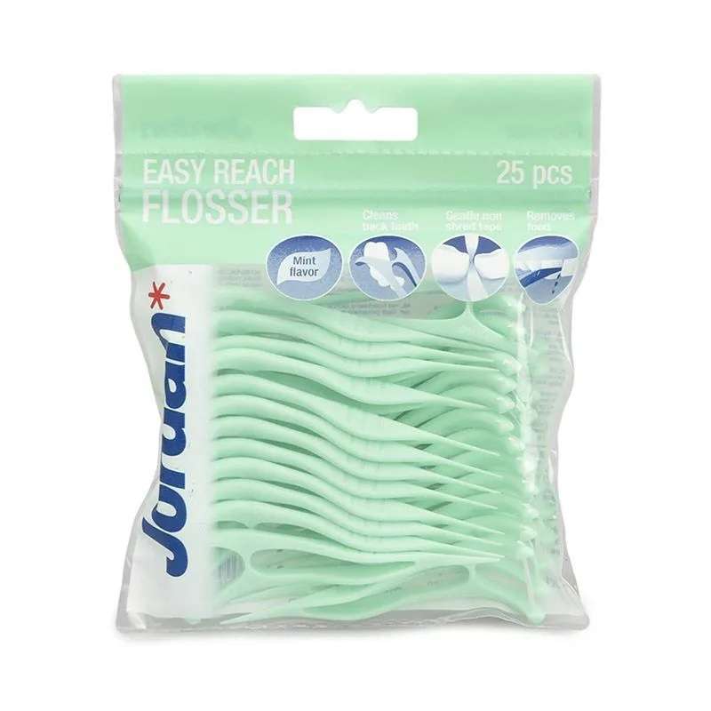Pekanbaru Jordan Dental Easy Reach Flosser 25'S