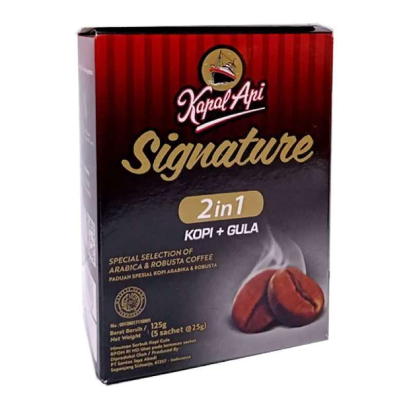 Pekanbaru Kapal Api Signature 2In1 5X25Gr Box