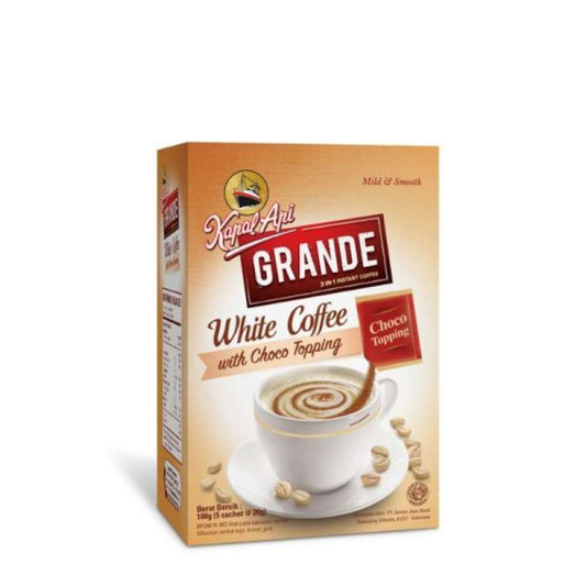 Pekanbaru Kapal Api White Coffee Grande [5 Sachet X 20 G]