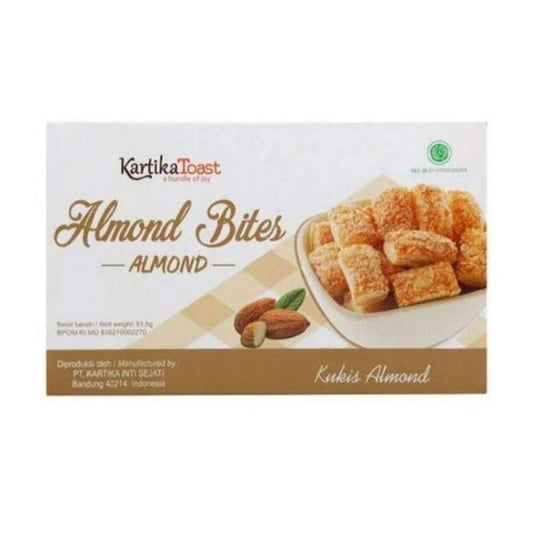 Pekanbaru Kartika Toast Almond Bites Cookies 51.6G