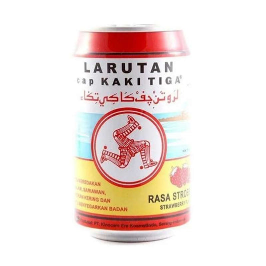 Pekanbaru Kino Larutan Cap Kaki Tiga S/Berry 320Ml