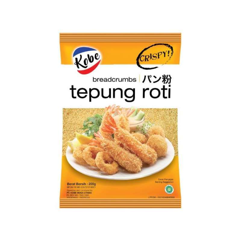 Pekanbaru Kobe Tepung Roti Crispy 200Gr