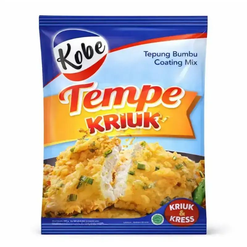 Pekanbaru Kobe Tepung Tempe Goreng Kriuk 200Gr Pak