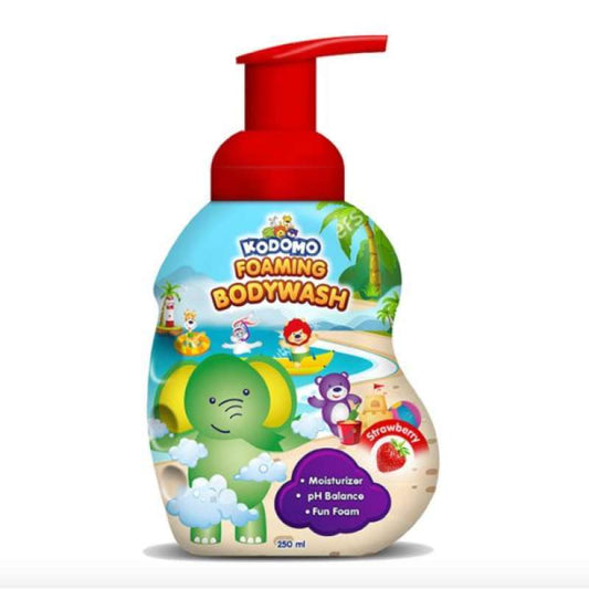 Pekanbaru Kodomo Foaming Body Wash Strawberry 250M