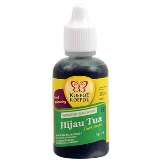 Pekanbaru Koepoe-Koepoe Food Colour Hijau Tua 30Ml