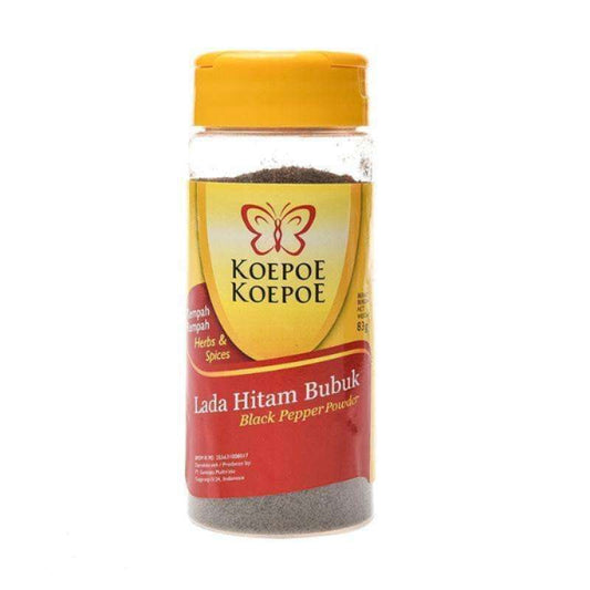 Pekanbaru Koepoe-Koepoe Lada Bubuk Hitam 83Gr Botol