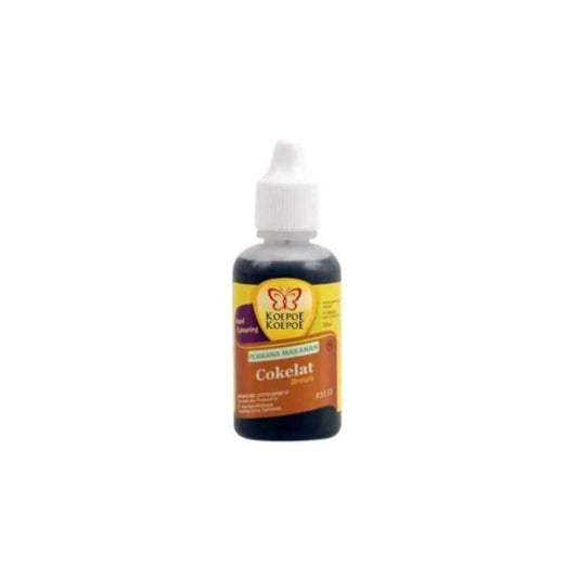 Pekanbaru Koepoe-Koepoe Food Col Coklat 30Ml