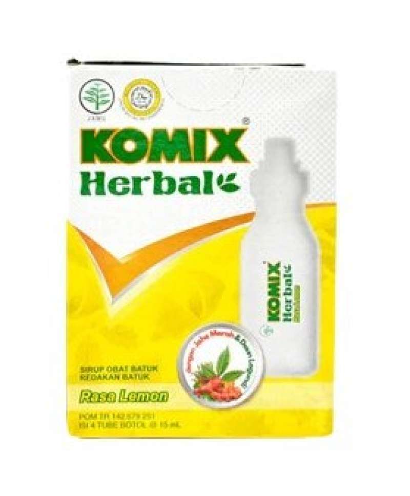 Pekanbaru Komix Herbal Lemon 4X15Ml