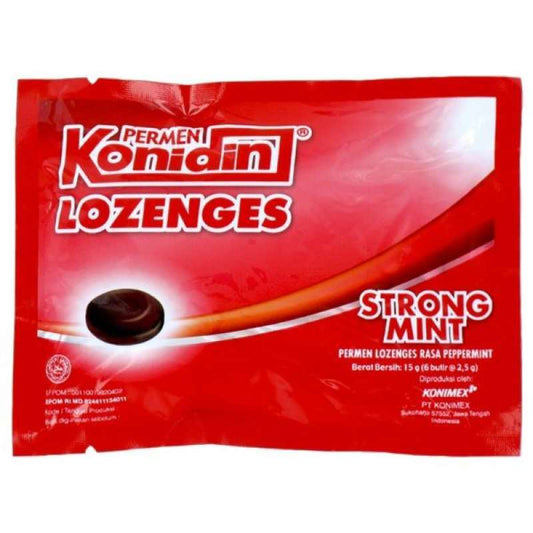 Pekanbaru Konidin Lozenges Strong Mint