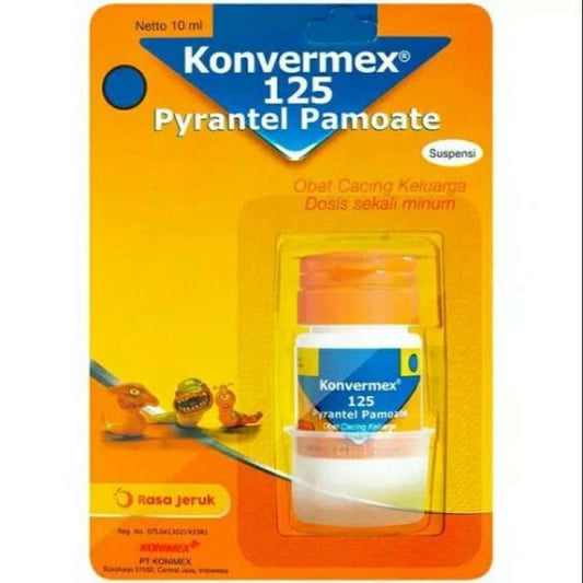 Pekanbaru Konvermex 125 Suspensi 10 Ml Dot
