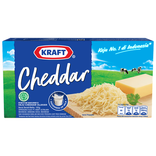 Pekanbaru Kraft Blue Cheddar 150Gr Pak
