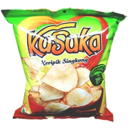 Pekanbaru Kusuka Kripik Singkong Jagung Amerika [180 G]