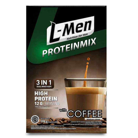 Pekanbaru L-Men Protein Mix Coffee 6Sx33G