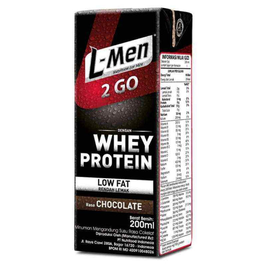 Pekanbaru L-Men Rtd High Protein 2 Go Choco 200Ml