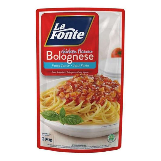 Pekanbaru La Fonte Chicken Bolognese Saus Pasta 290Gr