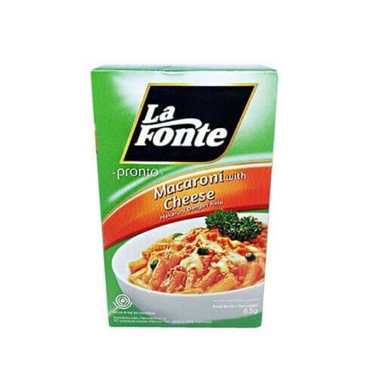 Pekanbaru La Fonte Pazto Rasa Keju 63Gr Box