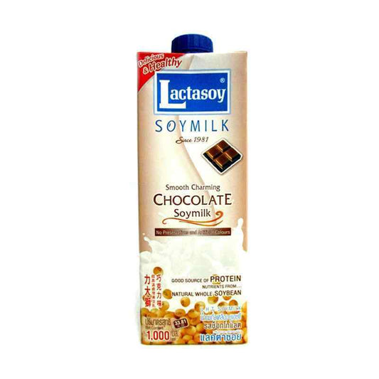 Pekanbaru Lactasoy Soy Milk Uht Chocolate 1Lt Tta