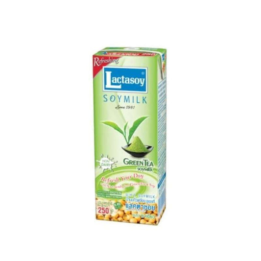 Pekanbaru Lactasoy Soy Milk Uht Green Te 250Ml Tta