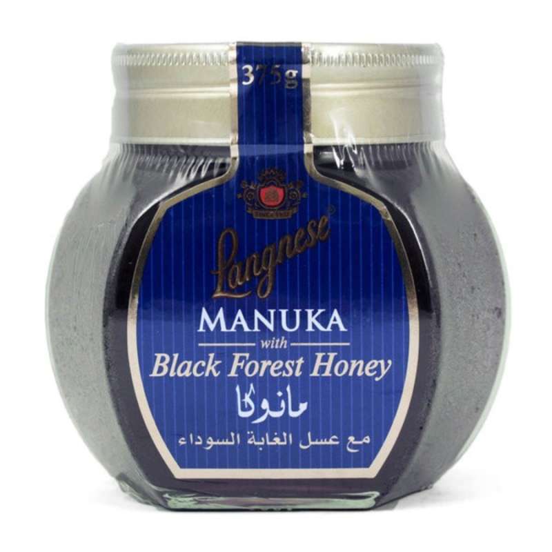 Pekanbaru Langnese Manuka Black Forest Honey 375G