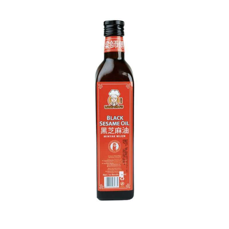 Pekanbaru Liang Shi Fu Black Sesame Oil 510Ml