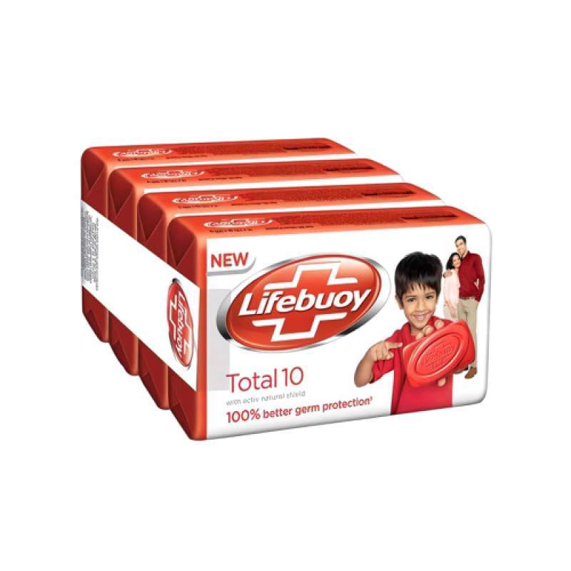 Pekanbaru LIFEBUOY BAR SOAP TOTAL 10 4X60G