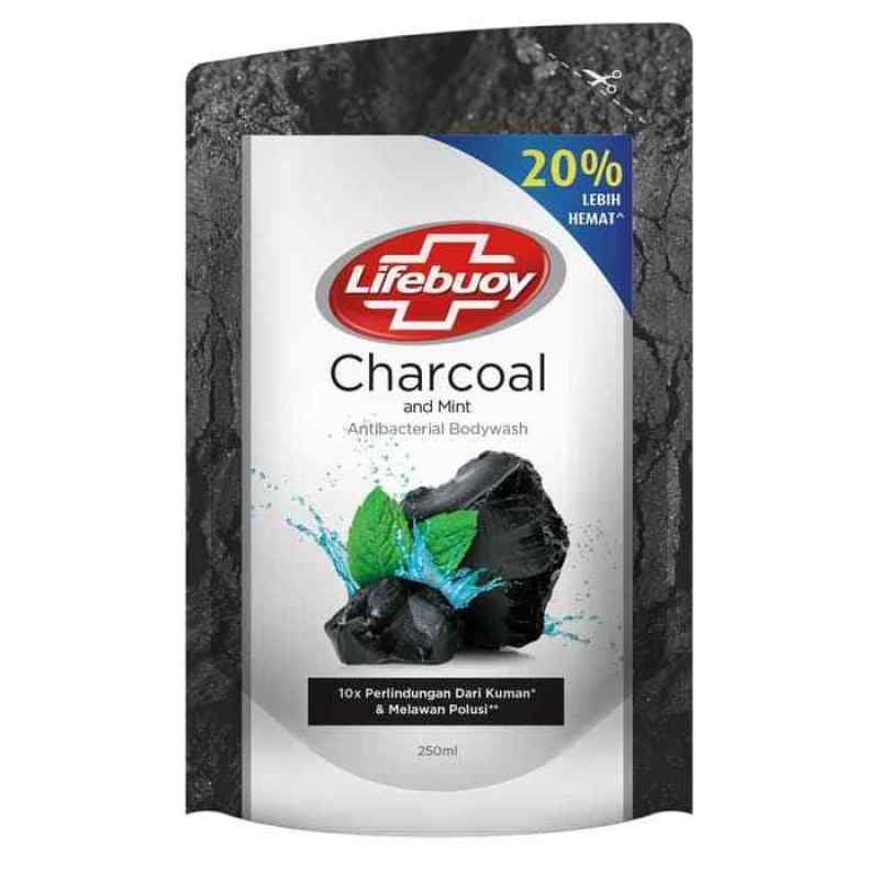 Pekanbaru Lifebuoy body wash charcoal 850ml pch
