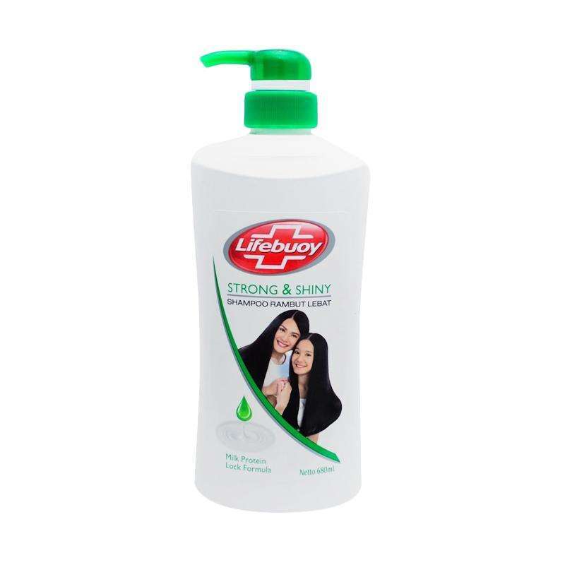 Pekanbaru Lifebuoy Shampoo Strong & Shiny 680Ml