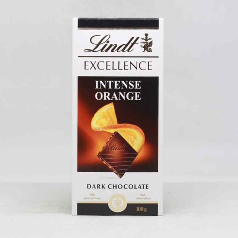 Pekanbaru Lindt Excellence Intense Orang 100Gr Pcs