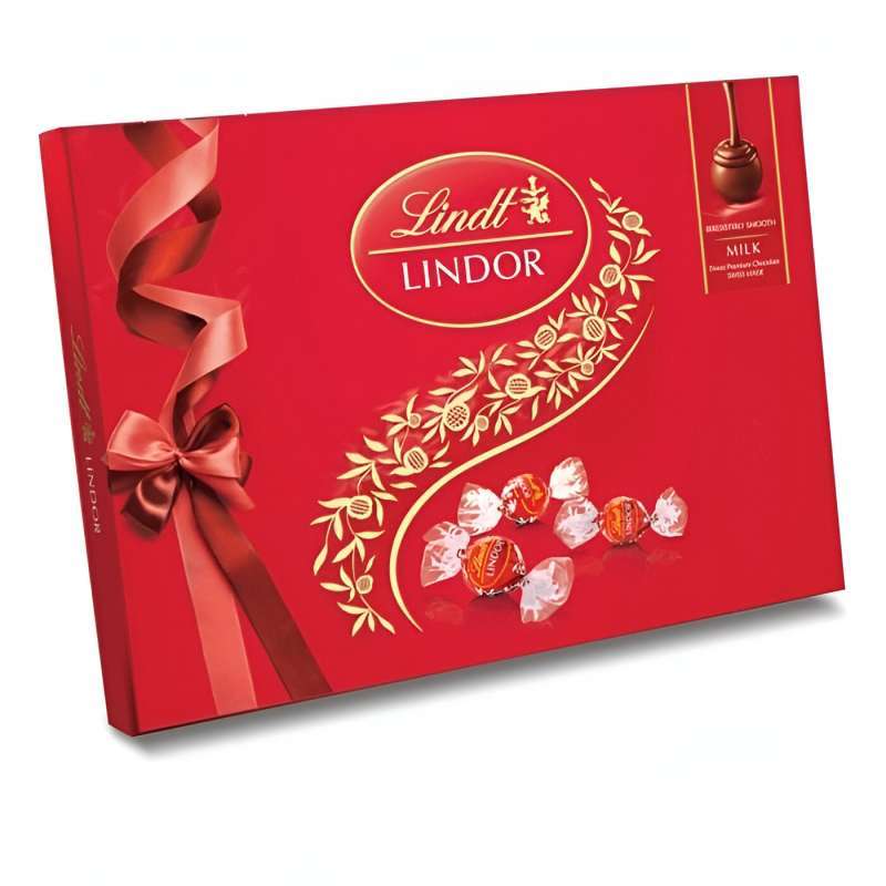 Pekanbaru Lindt Lindor Milk Gift Box 168Gr