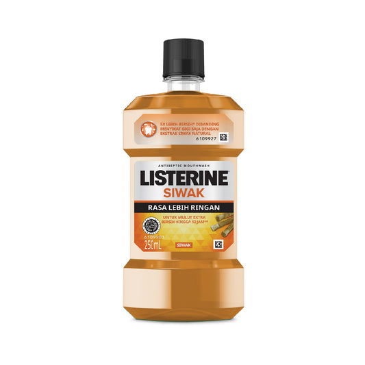Pekanbaru Listerine Mouth Wash Siwak 250Ml
