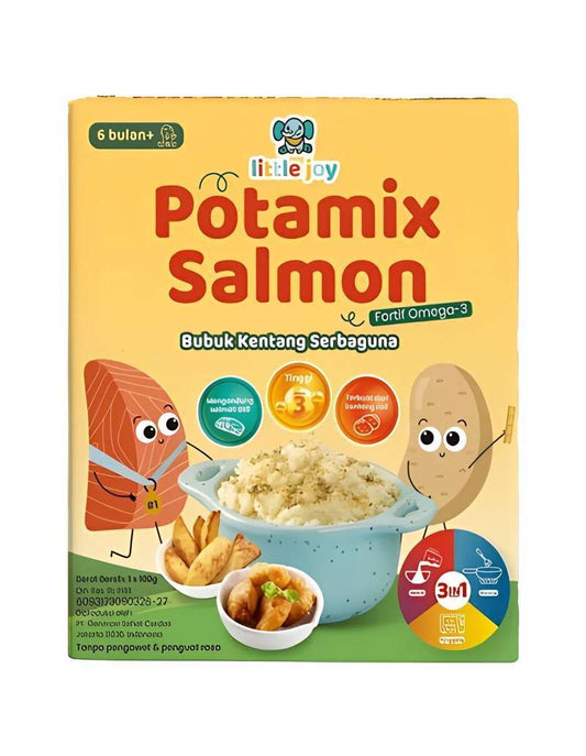 Pekanbaru Little Joy Potamix Salmon 100 Gr