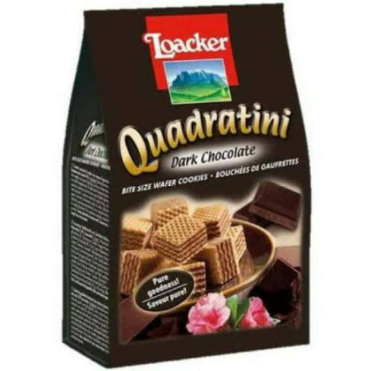 Pekanbaru Loacker Quadratini Dark Chocolate 125Gr