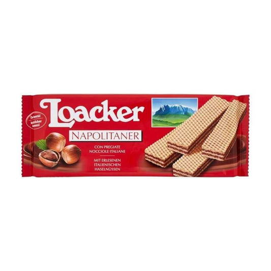 Pekanbaru Loacker Napolitaner Wafer 175Gr Pak
