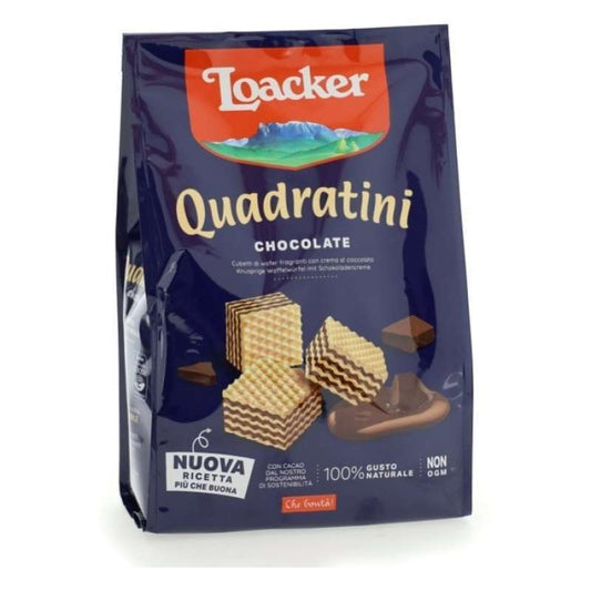 Pekanbaru Loacker Quadratini Kakao 250Gr Pak