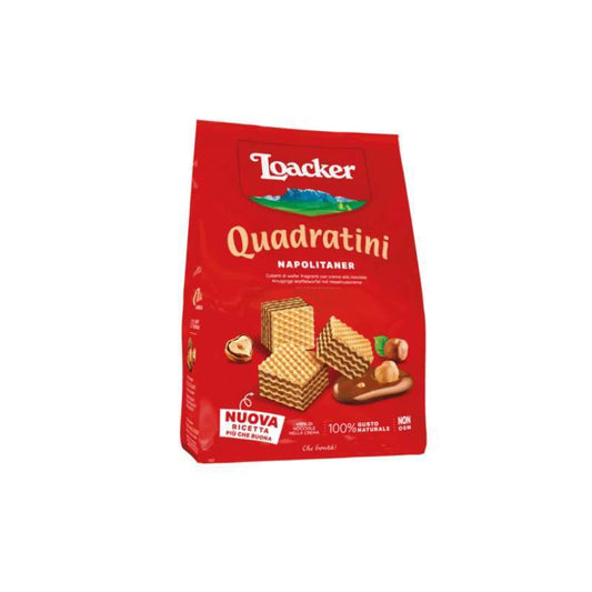 Pekanbaru Loacker Quadratini Napolitaner 125Gr Pak