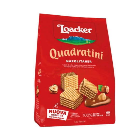 Pekanbaru Loacker Quadratini Napolitaner 250Gr Pak