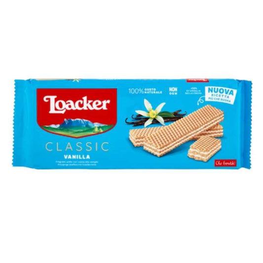 Pekanbaru Loacker Vanilla Wafer 175Gr Pak
