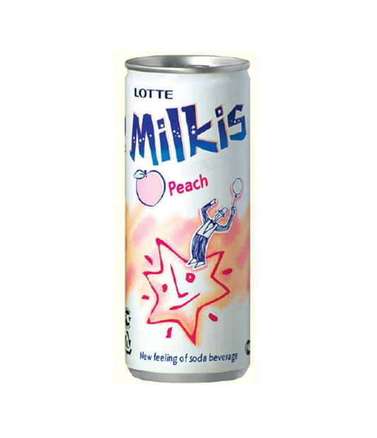 Pekanbaru Lotte Milkis Peach 250Ml Can