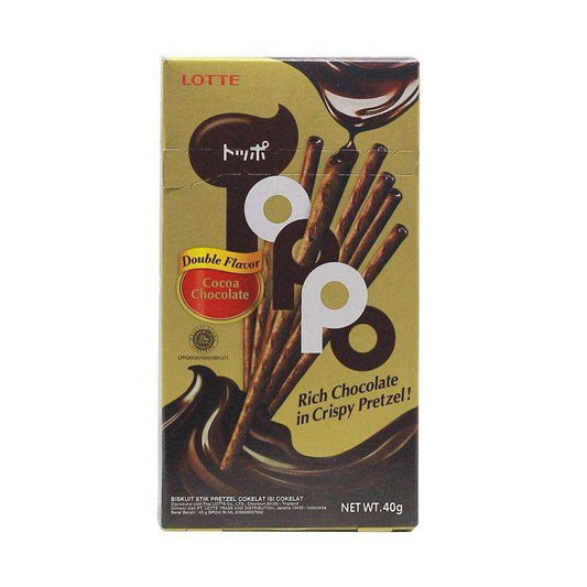 Pekanbaru Lotte Toppo Choolate 40Gr Box