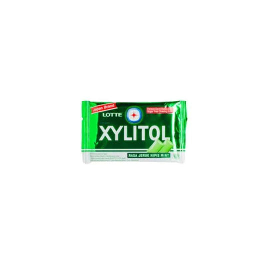 Pekanbaru Lotte Xylitol Lime Mint Blister 11Gr