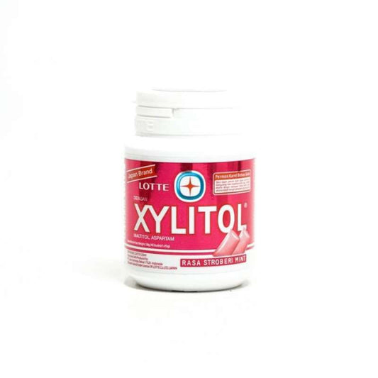 Pekanbaru Lotte Xylitol Stroberi Mint 55.1Gr