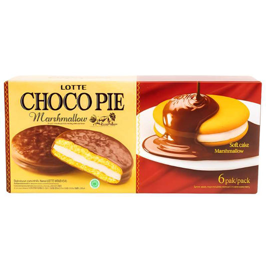 Pekanbaru Lotte Choco Pie Marshmallow 156Gr