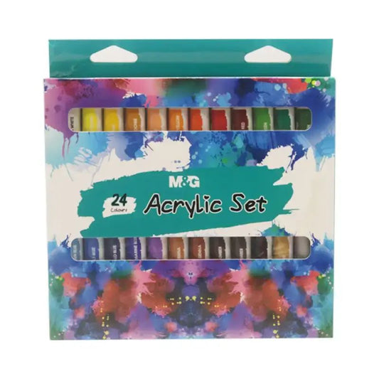 Pekanbaru M&G-12Ml Acrl Paint 24C/Set (Apln6595)