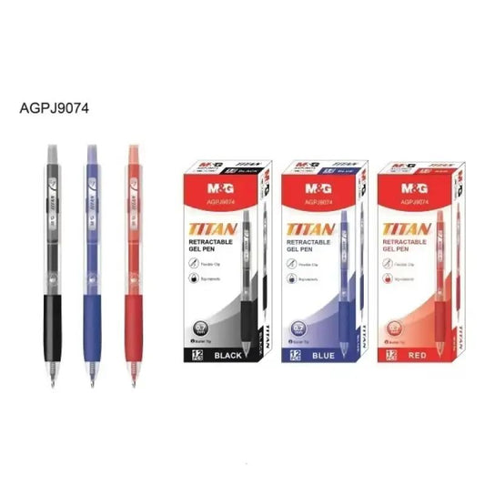 Pekanbaru M&G-Gelpen Titan 0.7 New Bk (Agpj9074)