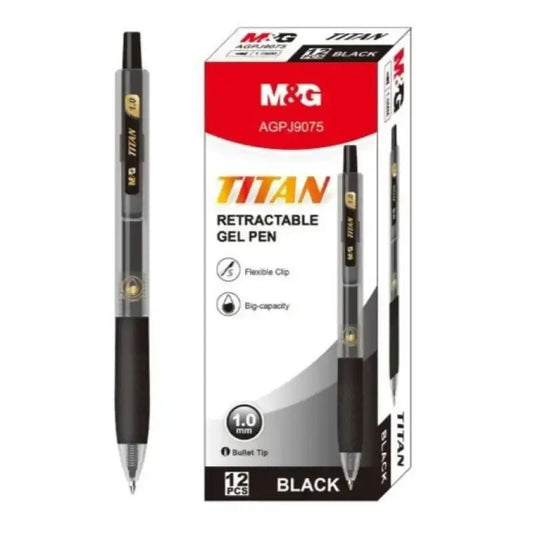 Pekanbaru M&G-Gelpen Titan 1.0 New Bk (Agpj9075)