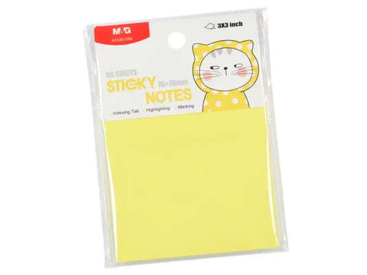Pekanbaru M&G Sticky Note Smc 3X3 50St (As33B105B)
